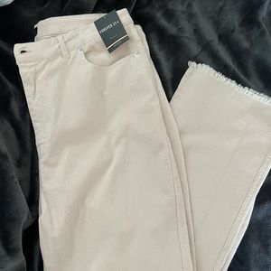 Beige Pant Woven corduroy